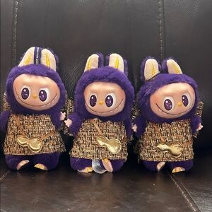 Charming Purple and Gold Key Holder! Comes with box!